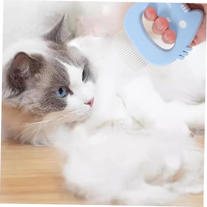 3pcs Comb Pet Hair Brush Wear-resistant Compact Grooming Daily Use Dog Massage Dog Supplies Brush Portable Kitten Multi-function