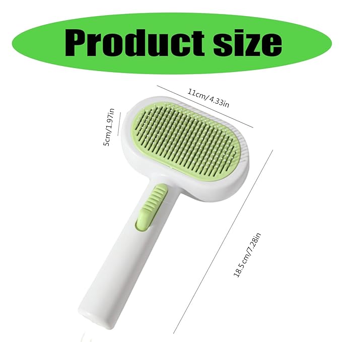 Pet Grooming Comb For Dogs And Cats Gentle Detangling Deshedding Hair Brush Double Side Pet Grooming For Home Use Cats Shedding