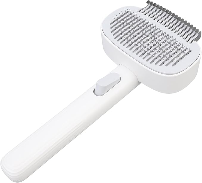 Zerodis Pet Brush Brushes Brush Double Layer Design Cat Effectively Untangles Hair Knots and Removes Floating Hair Cat Grooming Tool Pet Stainless Steel Needles Longhair