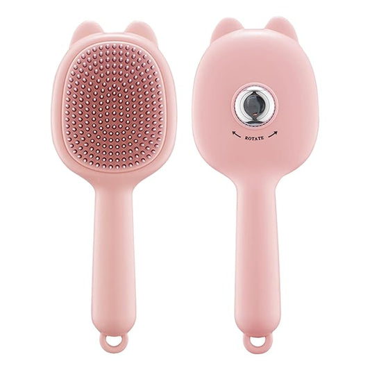 Cat Grooming Brush | Gentle Cleaning Massage Tool - Pet Comb Massage Bath Brush - for Bathing Indoor Washing Wet Outdoors Kitten Puppy Dog