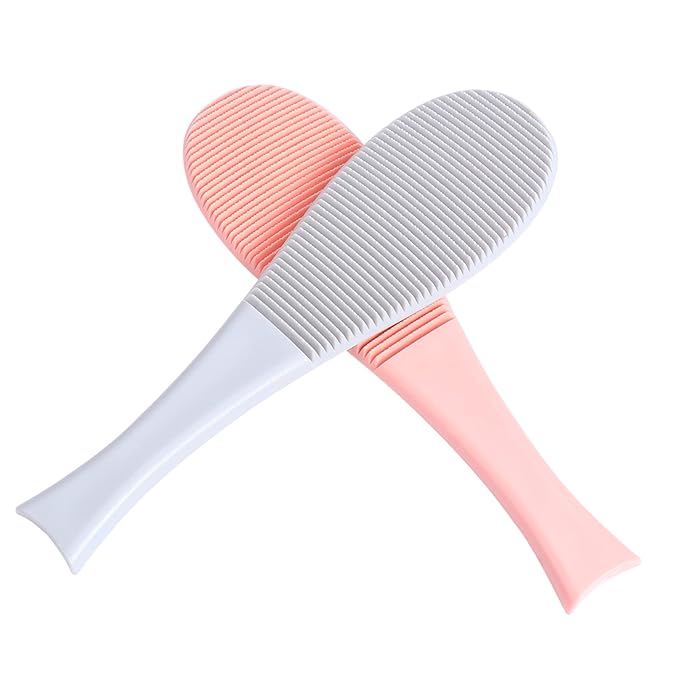 Happyyami 2pcs Cat Slicker Brush for Long Haired Cats Pet Comb Grooming Fur Remover