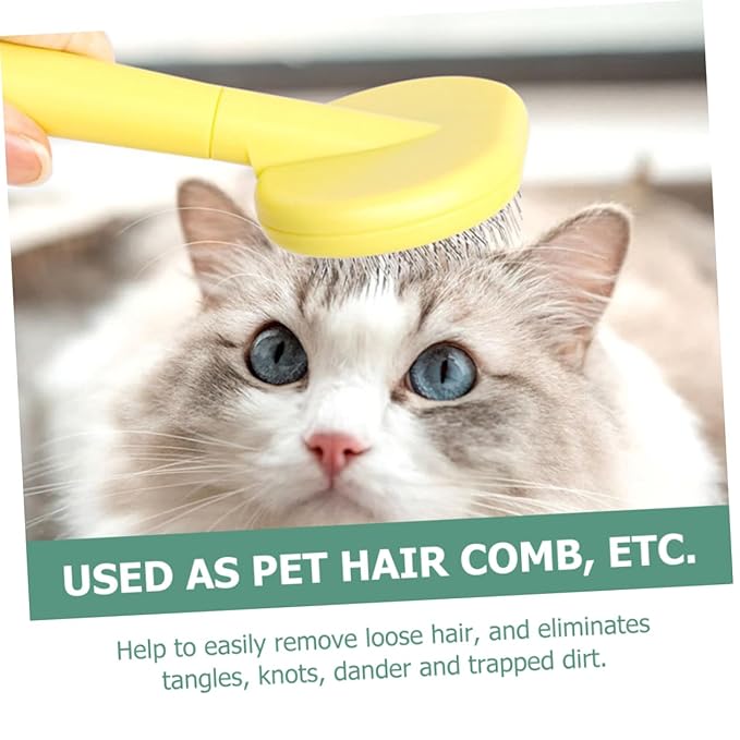 Pet Grooming Comb Hair Brush for Cats Dogs Cat Brush for Shedding Pet Supplies