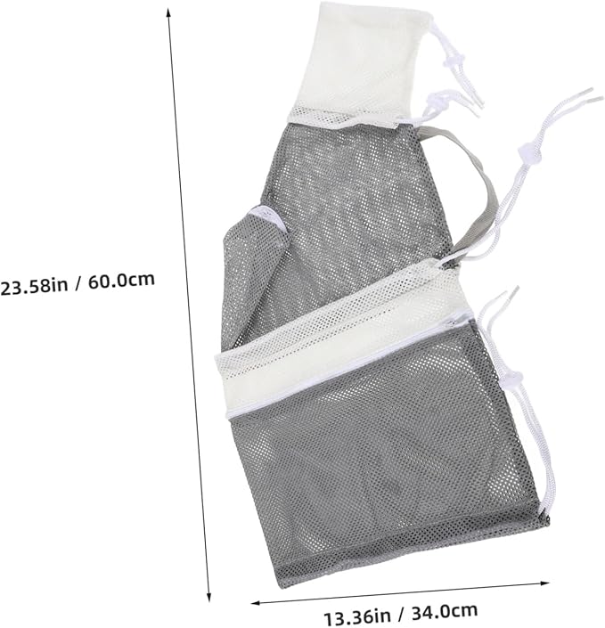 BESPORTBLE Adjustable Cat Grooming Bag Breathable Mesh for Shower Nail Trimming and Medical Care Suitable for Cats Over Months and Up to Control for Stress