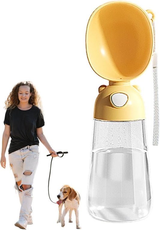 Dog Water Bottle, Leakproof Pet Drinking Bottle, Puppy Watering Dispenser for Walking Camping Outing Personal Pet Supplies Pets Protective Guard 500ml Capacity Professional Grade Authentic Model