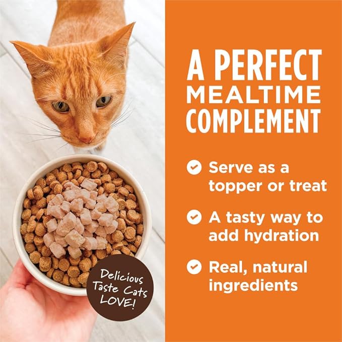Instinct Healthy Cravings Grain Free Real Tuna Recipe Natural Wet Cat Food Topper by Nature's Variety, 3 oz. Pouches (Case of 24)