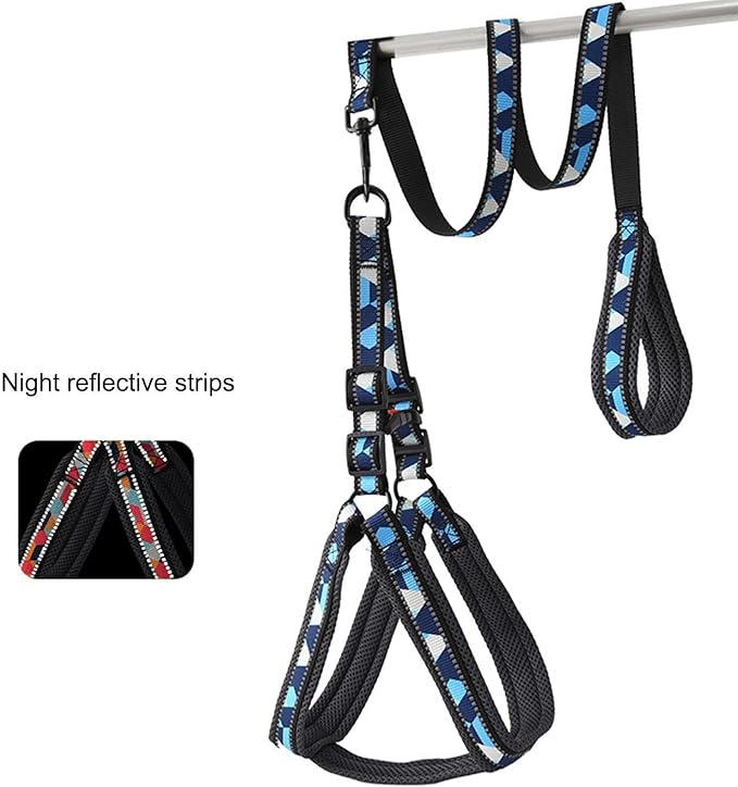 Dog Rope | Reflective Harness Pet Supplies,Heavy Duty Dog Rope - for Hiking Camping Running Trip Outdoor Travel Nighttime Walking