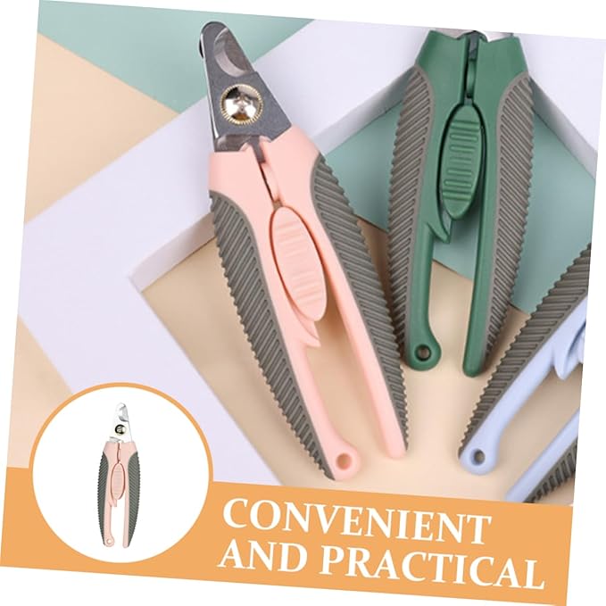 TOYANDONA Pet Nail Clipper for Dogs Cats Durable Non Slip Toenail Cutter Sharp Head Design for Easy Grooming for Kittens and Small Animals Essential Dog Grooming Supplies