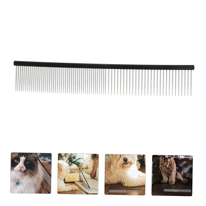 Convenient Dog Hair Comb Compact Cat Hair Comb Portable Grooming Tool Reusable Pet Accessory