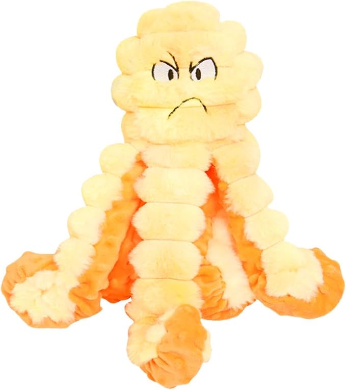 Dog Chew Toy, Interactive Octopus Pet Fetch Supplies | Puppy Chew Toy with Squeaker for Small Breed, Indoor, Outdoor, Park, C