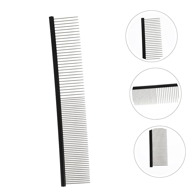 VANZACK Lightweight Pet Comb Cat Hair Grooming Wear-resistant Portable Reusable Kitten Brush Easy Storage
