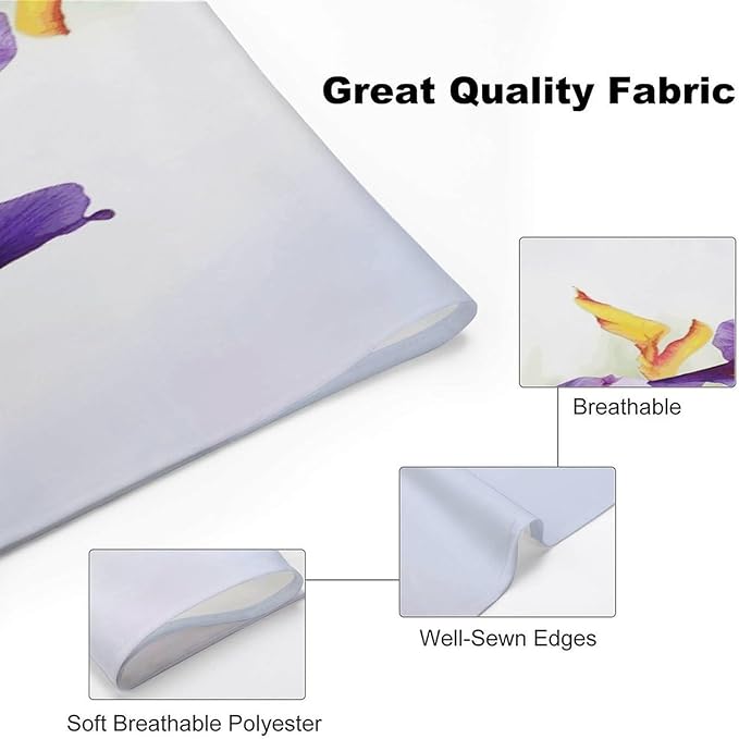 Dog Bandana Spring Pet Scarf Adjustable Triangle Iris Flower Butterfly Printing Dog Bib Washable Polyester Puppy Bandana for Small Medium Large Dogs Cat Birthday Party Supplies