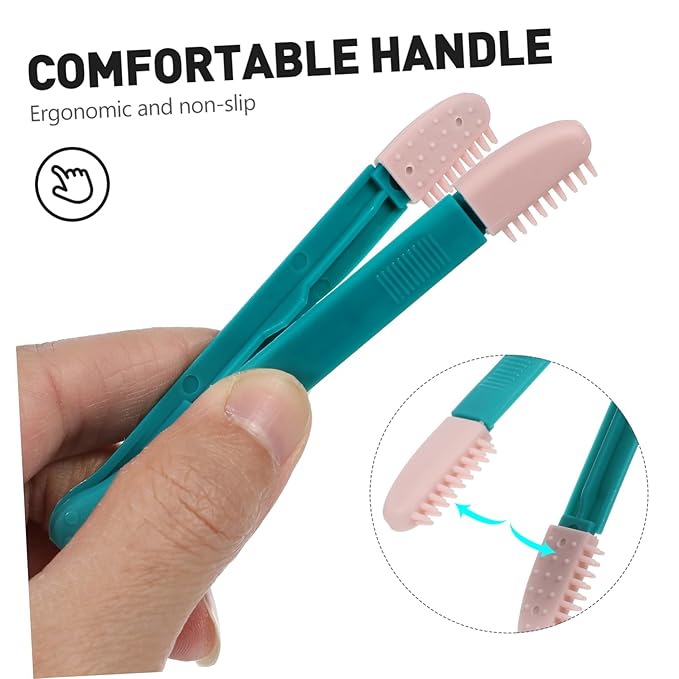 Yardwe 10pcs Cat Hair Brush for Indoor Cats Cleaning Fur De-shedding Brush Pet Grooming Tool