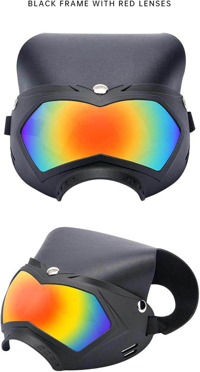 Windproof Shades for Pet Dogs Eye Wear Protections for Outdoor Eye Protections Sports Supplies Adjustable Pet Hat