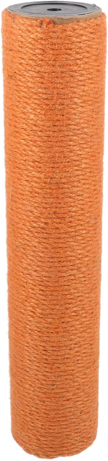 POPETPOP Cat Scratch Post Replacement Rope for Indoor Cats Scratching Post Sturdy Base for Furniture and Playtime Height