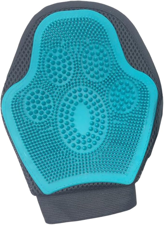 Yardwe Pet Grooming Glove Brush Double-Sided Cleaning Massage Glove for Cats Dogs Safe Hair Removal Bathing Tool Comfortable Essential