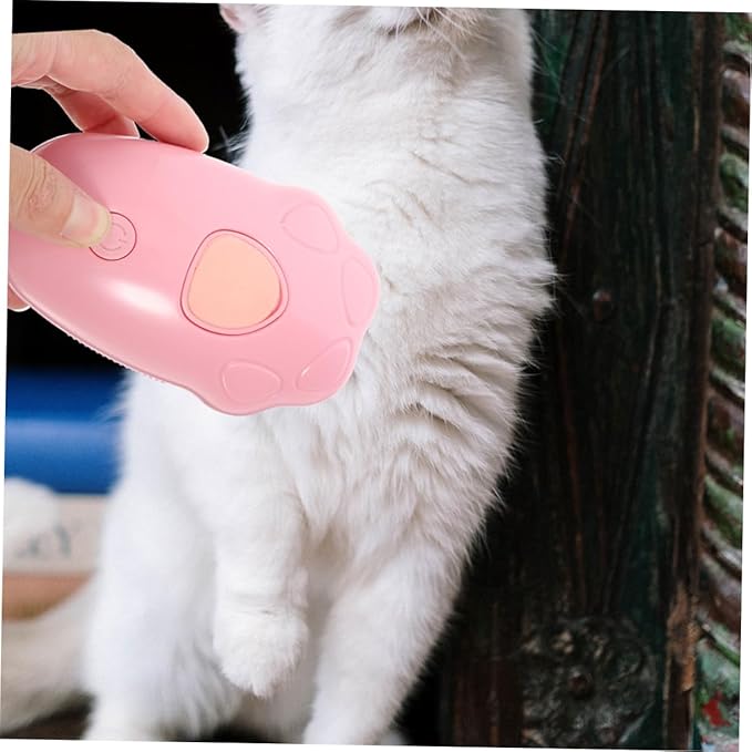 ibasenice 2pcs Cat Steam Brush Dog Bath Scrubber Portable Self- Pet Hair Massage Tool for Pets Grooming for Cats Dogs