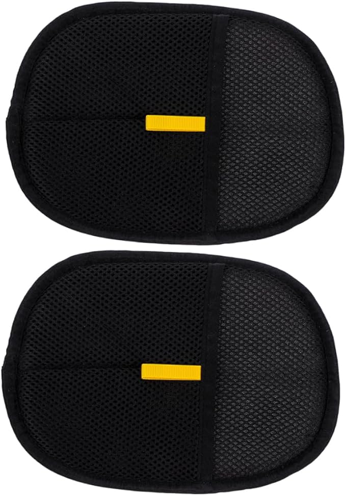 Milisten 2pcs Pet Grooming Gloves: Double Sided Static Gloves Bathing Pet Hair for Dog and Cat Washing Deshedding Cleaning
