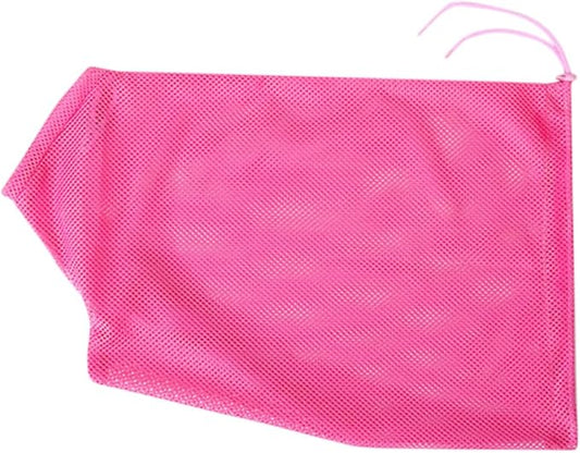 BESPORTBLE Multi-Function Cat Grooming Bag Breathable Mesh Pouch for Washing Nail Trimming and Feeding Color for Cats and Kittens Pull Rope Design