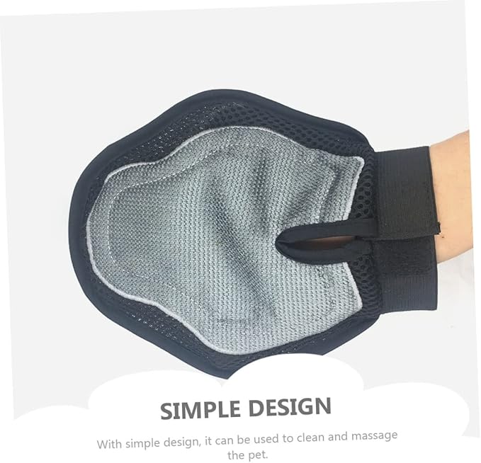 Double-Sided Silicone PET Hair Remover Brush PET Massage Glove for Dogs and Cats Bathing and Grooming Tool for Easy Hair Removal for Puppy and Kitten Care