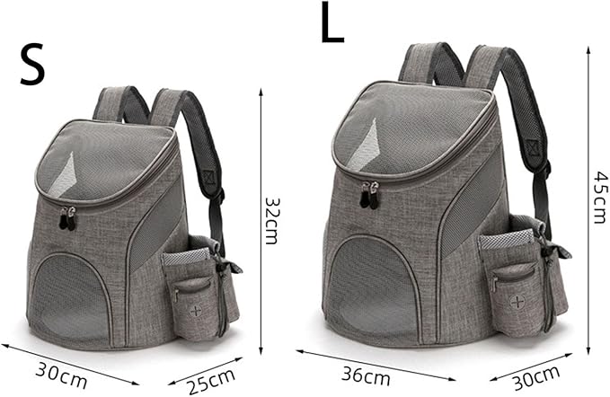 Outdoor Carriers Bag Breathable Portable Front Backpack Travel Mesh for Cats Dogs Carrying Pet Supplies Backpacks Bags for Carrying Large Breathable