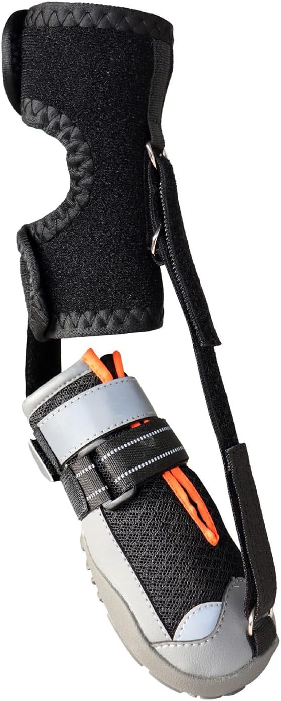 Light Weight Dog Boot with Adjustable Straps Corrective Pet Shoe Dog Paws Protectors Safety Dog Winter Outdoor Supply