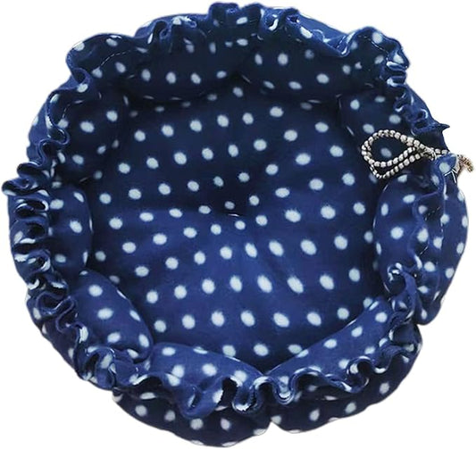 Windproof Warm Pet Bed House Drawstring Design Washable Soft Cushions Kennel for Small Dogs Cats Pet Supplies Houses for Indoor Large Houses for Warm No Heating Pad House Windproof for Winter