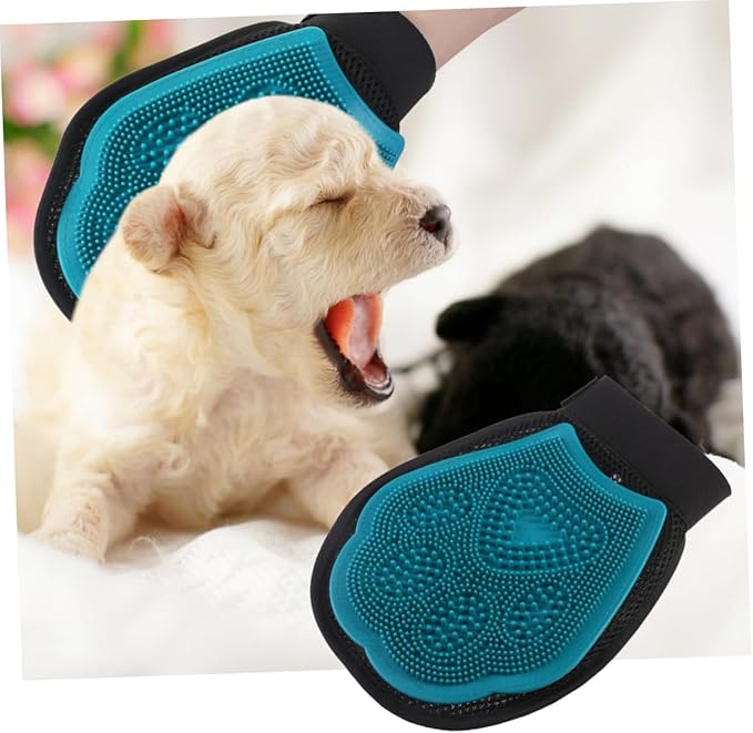 Glooming Glove for Cats Dogs Massaging Glove Dog Grooming and Cat Supplies