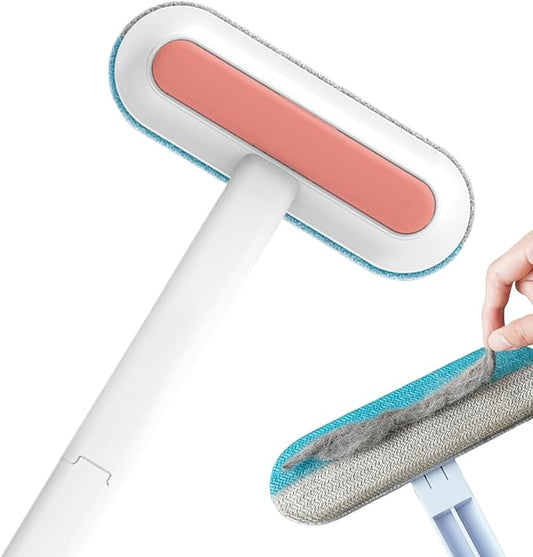 Cat Hair Remover Brush | Electrostatic Pet Grooming Supplies,Window Screen Cleaning Brush,for Dog Owners Office Car Clothes Bedding Sheets Carpets Sofas Apartment Mattress