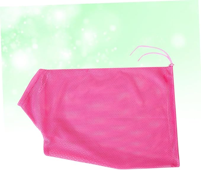 BESPORTBLE Multi-Function Cat Grooming Bag Breathable Mesh Pouch for Washing Nail Trimming and Feeding Color for Cats and Kittens Pull Rope Design
