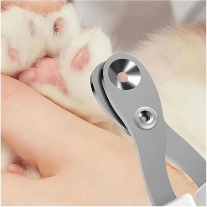 Professional Stainless Steel Cat Nail Clippers for Small Dogs and Cats - Pet Grooming Claw Trimmer(1pcs)
