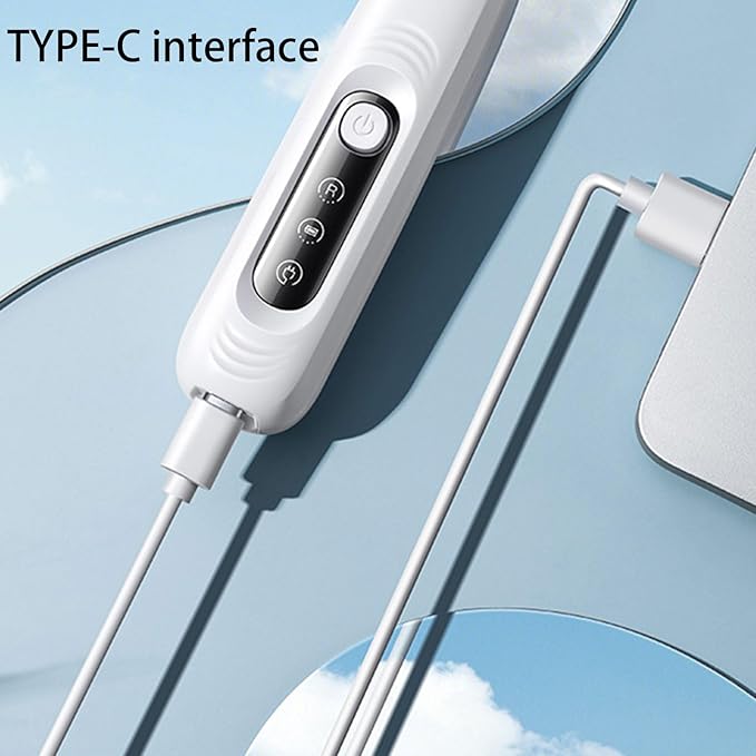 Peiiwdc Multibreeds Pet Paws Hair Trimmer with LED Light Ergonomic Low Noise Electric Hair Shaver Device for Grooming Supply Haircut Machine