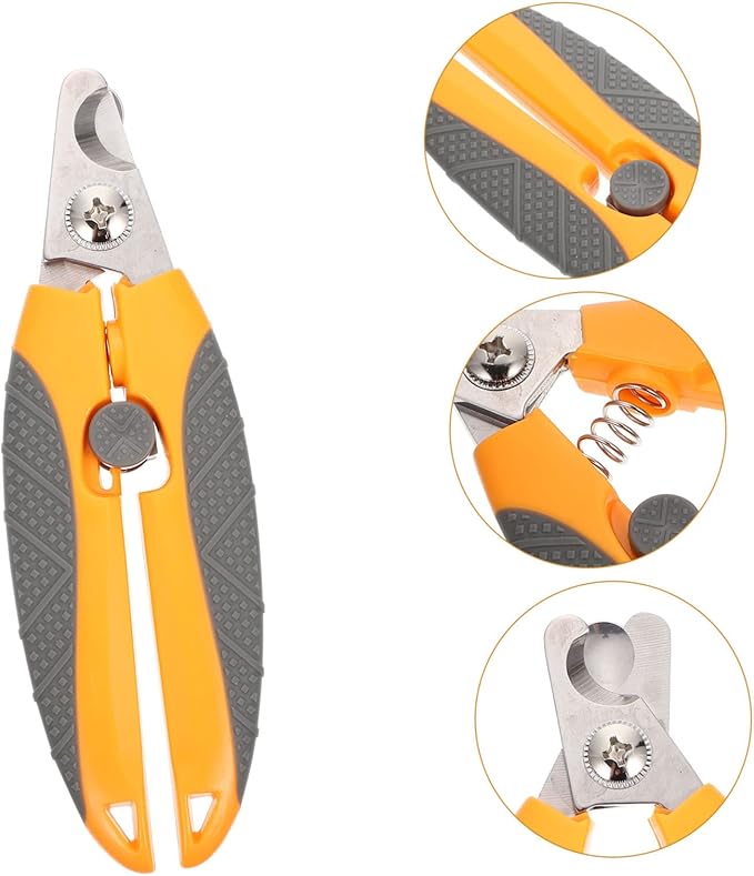 BESPORTBLE Ergonomic Pet Nail Clipper Lightweight and Portable Clipper for Cats and Dogs High Sharpness Blades Easy Nail Trimming for Home Grooming