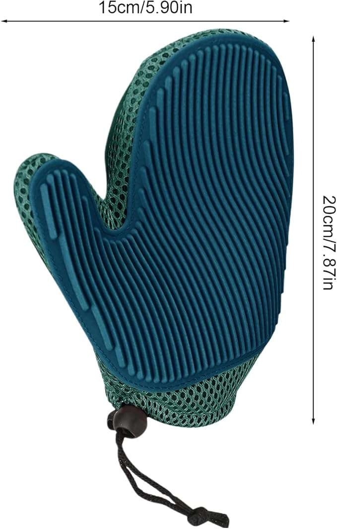 Genérico Pet Grooming Gloves, Cat Hair Removal, Grooming, Skin Remover, Deshedding Brush for Dogs, Kitten Care Accessory, Massage Gloves, Accessory