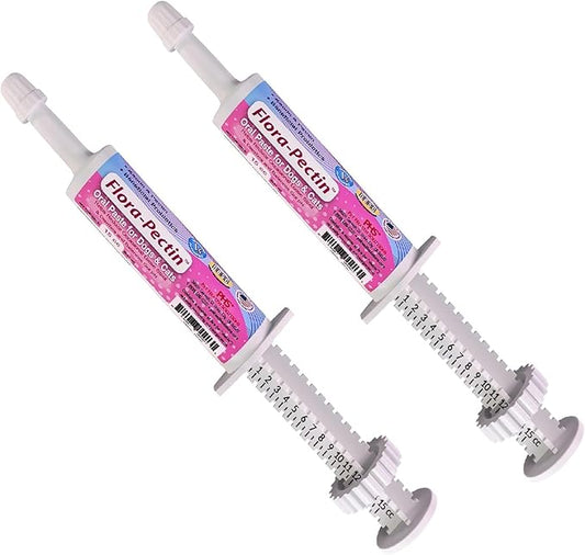 Oral Paste for Dogs & Cats-Helps Reduce Occasional Loose Stool & Diarrhea, Balance Gut pH, Support Normal Digestion & Intestinal Flora-Fast Acting (15 CC - Tasty Chicken Flavor) - 2 Pack