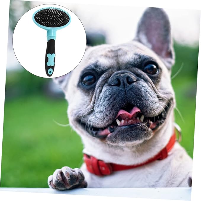 Happyyami Cat Brush Grooming Tool Pet Comb Cat Hairbrush for Long Fur for Shedding
