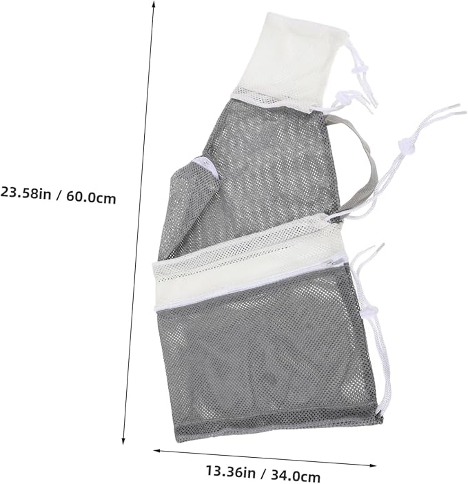 Adjustable Cat Grooming Bag Durable Mesh for Bathing Nail Trimming Medical Care Suitable for Cats Over Months Up to Easy Control Design