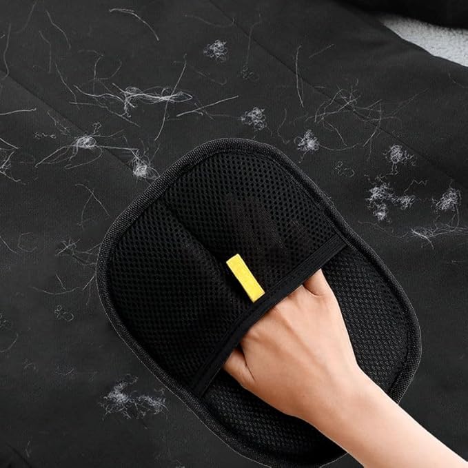 Pet Hair Removal Gloves Brush, Reusable Cat Dog Electrostatic Hair Remover Grooming Glove Tool
