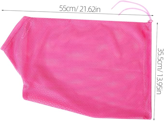 BESPORTBLE Multi-Function Cat Grooming Bag Breathable Mesh Pouch for Washing Nail Trimming and Feeding Color for Cats and Kittens Pull Rope Design