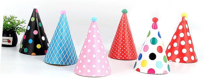 FRCOLOR Dog Birthday Hat and Bib Set, 9 Party Hats with 1 Saliva-Absorbent Bandana, Pet Birthday Decoration Supplies for Small to Medium Dogs Random Color