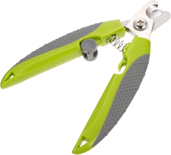 BESPORTBLE Ergonomic Pet Nail Clipper for Cats and Dogs High Sharpness Blades for Smooth Cuts Non- Handle for Comfort Suitable for All Breeds for Home Grooming