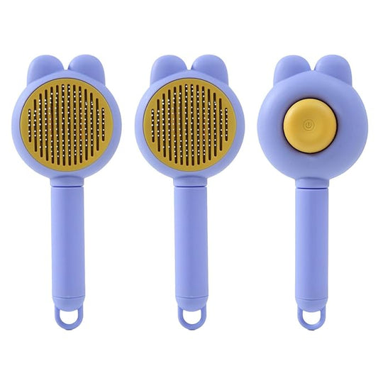 Lovely Shape Pet Comb Deshedding Brush with Easy Function Pet Grooming Accessory Hair Tool Deshedding Brush for Dog Cats
