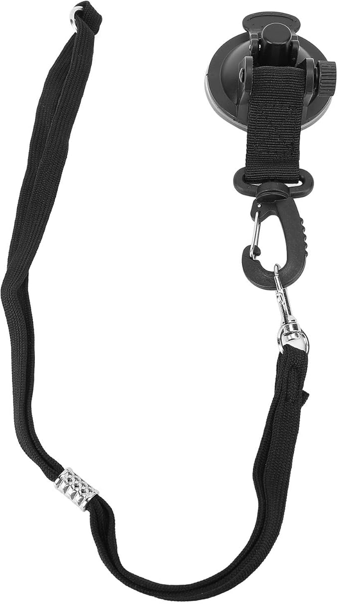 Zerodis Other Hiking Camping Supplies Adjustable Pet Bathing Leash with Suction Cup for Dog Cat Shower Grooming Bath Dog Bathing Tether (S 62x50cm / 24.41x19.69in)