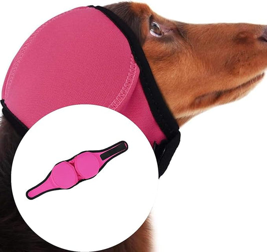 Dog Ear Covers Earmuffs Hearing Protections for Pet Ear Wrap for Grooming Bathing Blowing Drying Supplies
