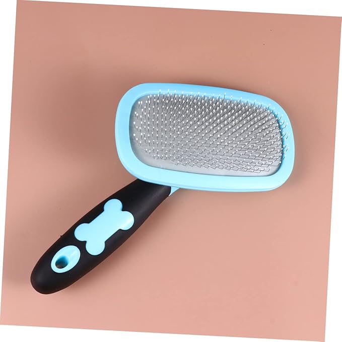 BESPORTBLE Ergonomic Grip Pet Hair Comb Cat Brush for Shedding Pet Grooming Supplies Massager Comb