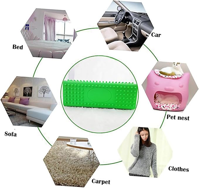 Hair Removal Brush for Pet Slicker Brush for Dogs and Cats Sofa and Carpet Hair Remover Pet Grooming Tool