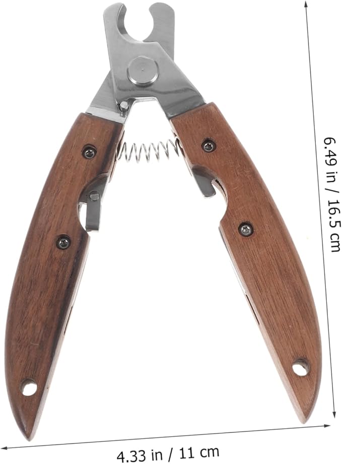 Milisten Dog Cat Pet Nail Clipper Precision Trimmer Comfortable for Your to Use Blind Cutting