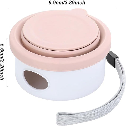 Portable Dog Accessories, Feeder Dish Puppy Bowls, Pet Feeding Station for Puppies Dogs and Kittens, Cat Bowl, Pet Supplies, Cat Feeder, Indoor Outdoor Feeding Kitten Bowls