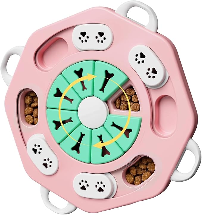 Dog Puzzle Toy Training Boredom Interactive Feeding Slow Food Tray Pet Feeding Supply