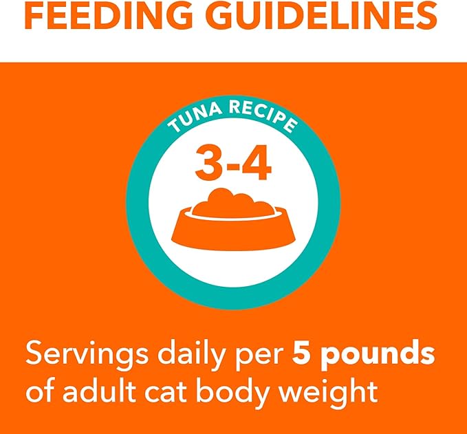 IAMS Perfect Portions Grain Free Wet Cat Food, Indoor Adult Cat Food Wet Cuts in Gravy, Tuna Recipe, (24) 2.6 oz. Twin-Pack Trays