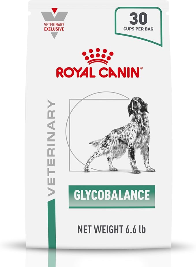 Royal Canin Veterinary Diet Glycobalance Dry Dog Food for Diabetic Adult Dogs, 6.6 lb Bag
